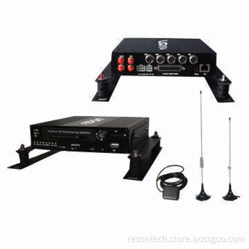 3G HDD Mobile DVR with GPS and Built-in WiFi, CANBus/G-sensor, Supports 4CH Full D1, 3G TD-SCDMA